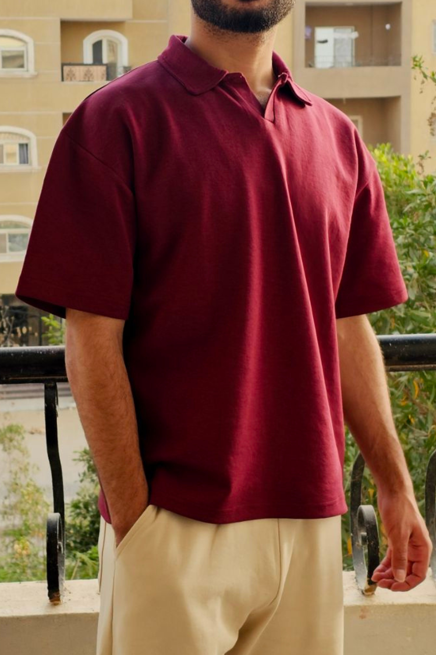 POLO-BOXFIT T-shirt