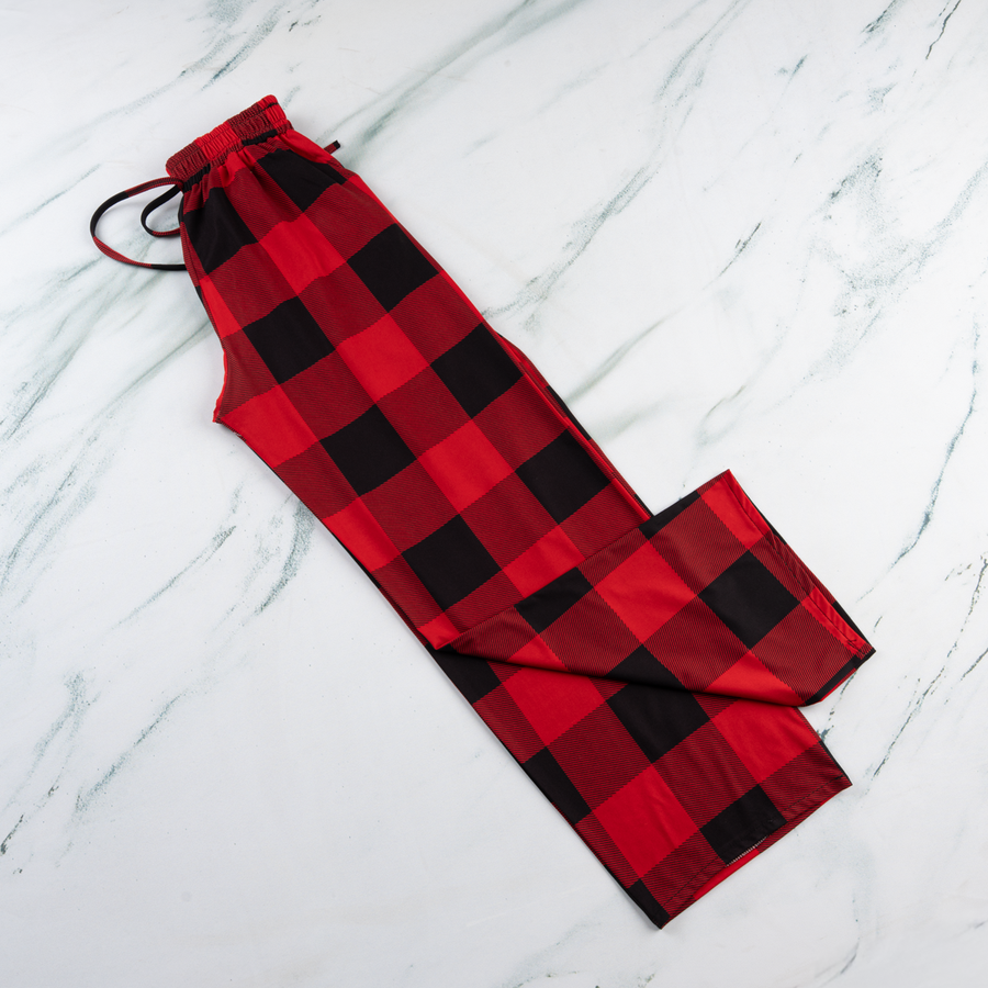 بنطلون Duetto Carreau كاروهات قطن 100% | Unisex