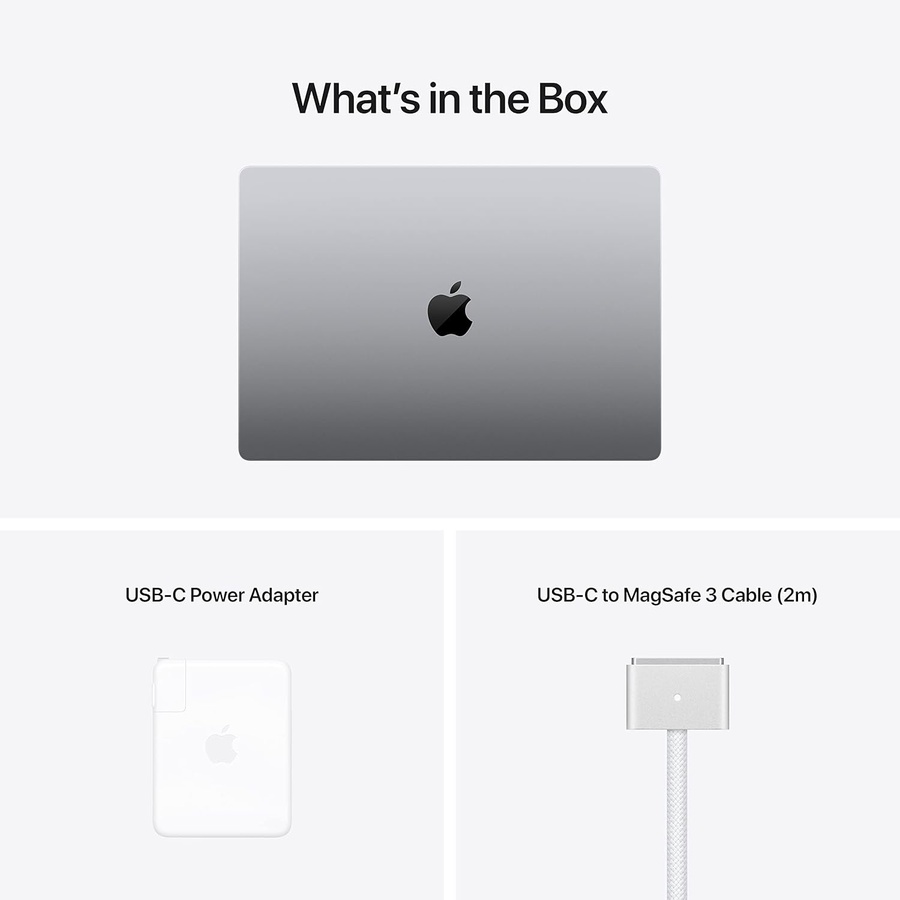 Apple 16-inch MacBook Pro: M1 Max Chip with 10-Core CPU and 32-Core GPU, 32GB RAM, 1TB SSD - Space Gray