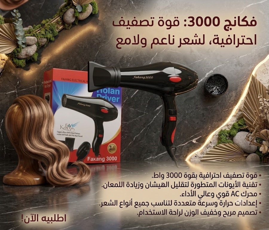 استشوار FAKANG Professional 3000