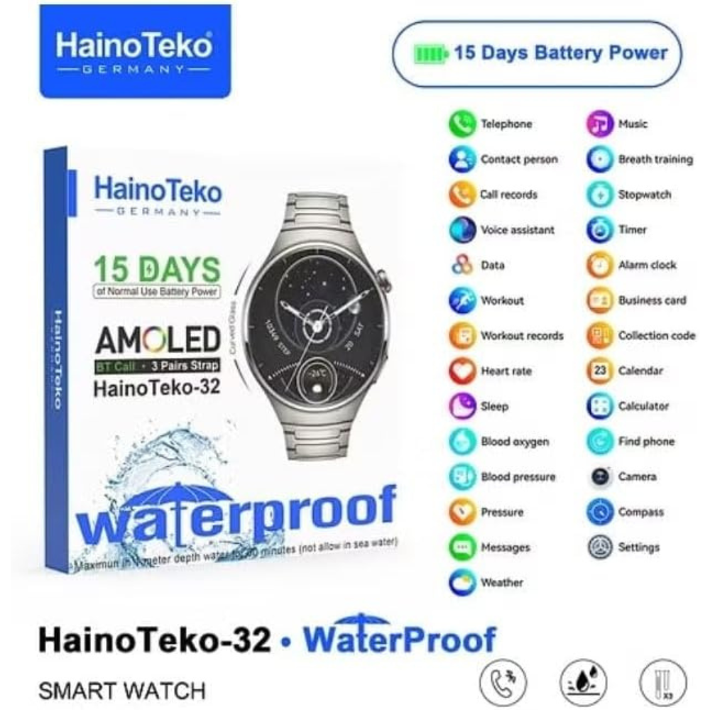 HainoTeko-32 Smart Watch