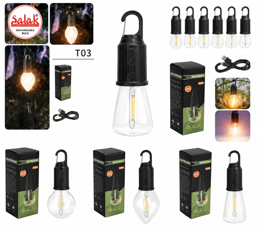 T01 Compact Camping Lamp: Powerful Ambiance, Anytime, Anywhere|مصباح التخييم الصغير T01: إضاءة قوية، في أي وقت وفي أي مكان
