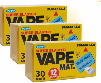 علبة أقراص فيب طاردة للحشرات (30 شريحة - تدوم 12 ساعة للقرص) - Fumakilla Vape Mats Refill 30s