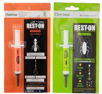 جل مكافحة وقاتل النمل /الصراصير ريست - اون (10 غرام - تشكيلة النمل والصراصير) - REST-ON Microgel Ant & Cockroach Killer 10g