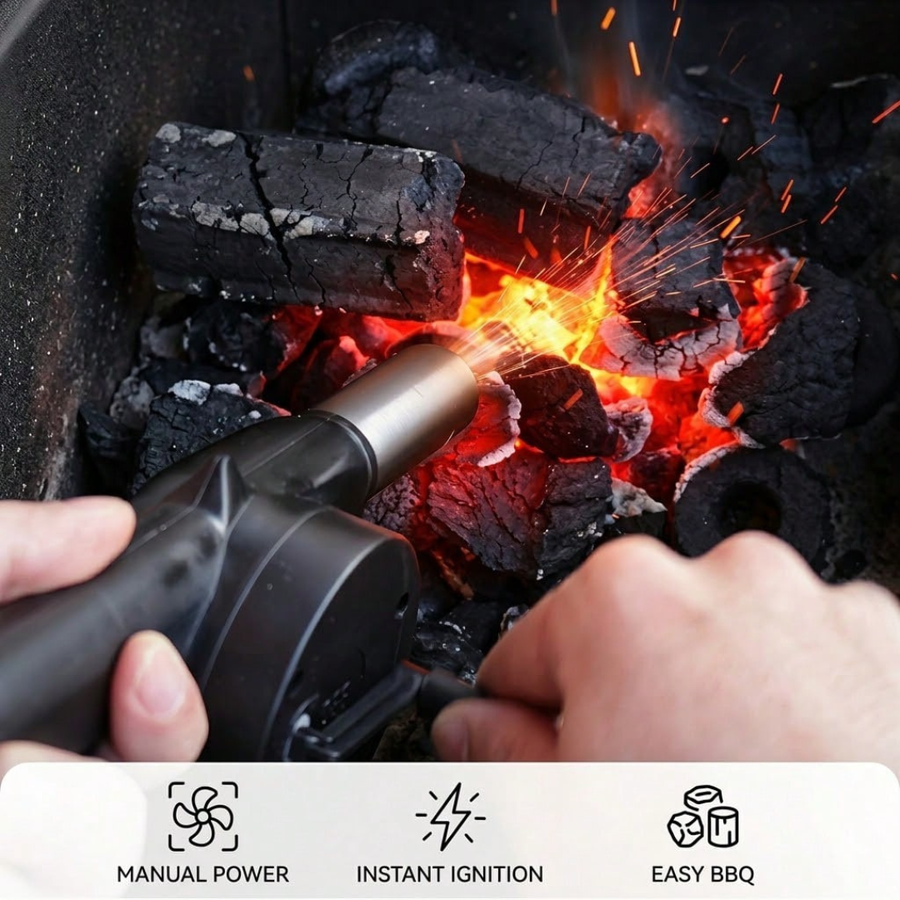 Premium BBQ Fire Starter Fan