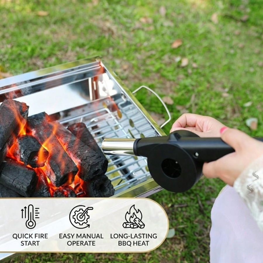 Premium BBQ Fire Starter Fan