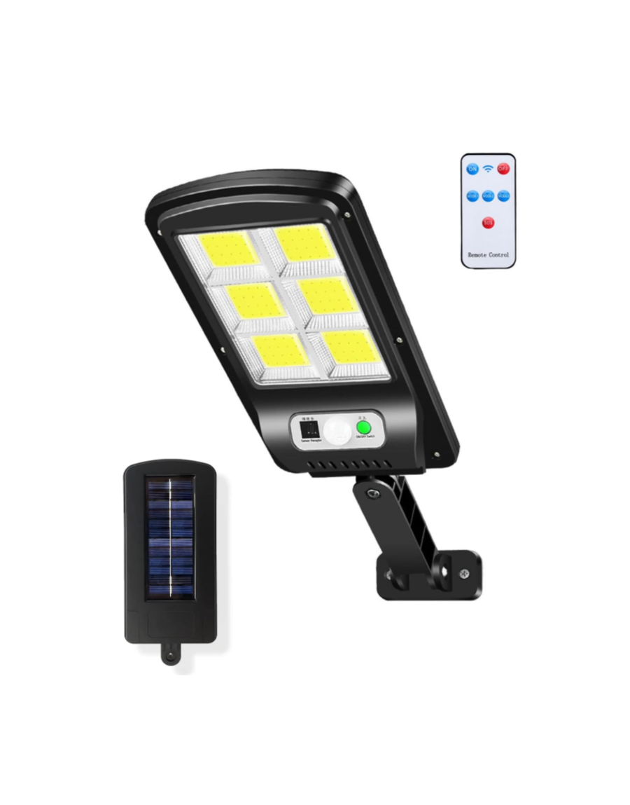 مصباح الشارع الشمسي MAGIC SELECT 120LEDs مزود بمستشعر حركة PIR، مصباح LED شمسي خارجي، مقاوم للماء بمعيار IP65، مناسب للحديقة والفناء والممر والجراج.|MAGIC SELECT 120LEDs MAGIC SELECT 120LEDs Solar Street Light with PIR Motion Sensor, Outdoor LED Solar Lamp, IP65 Waterproof Light Spotlight for Garden, Patio, Path, Garage.with PIR Motion Sensor, Outdoor LED Solar Lamp, IP65 Waterproof Light Spotlight for Garden, Patio, Path, Garage.