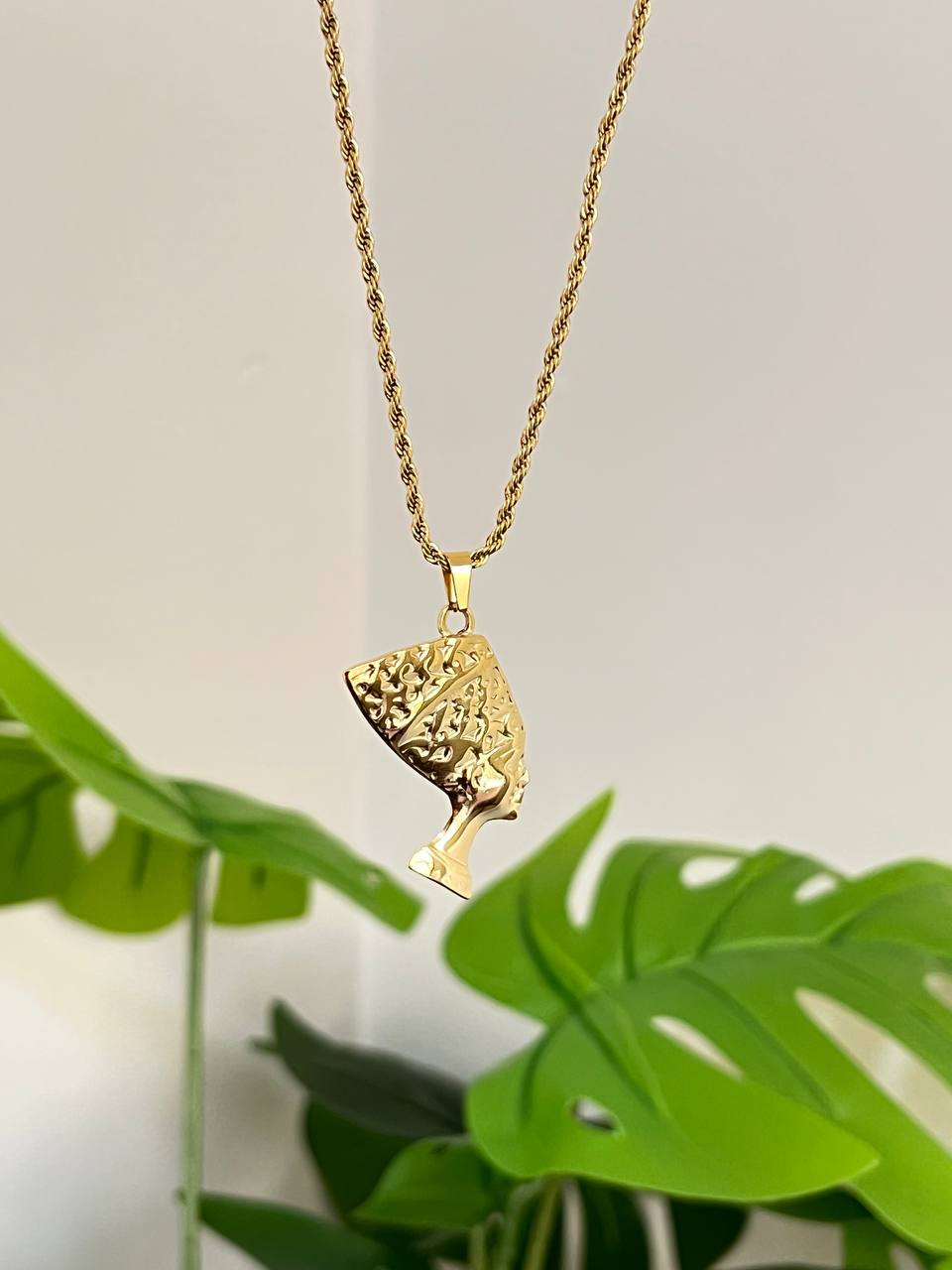 Nefertiti Pendant Necklace