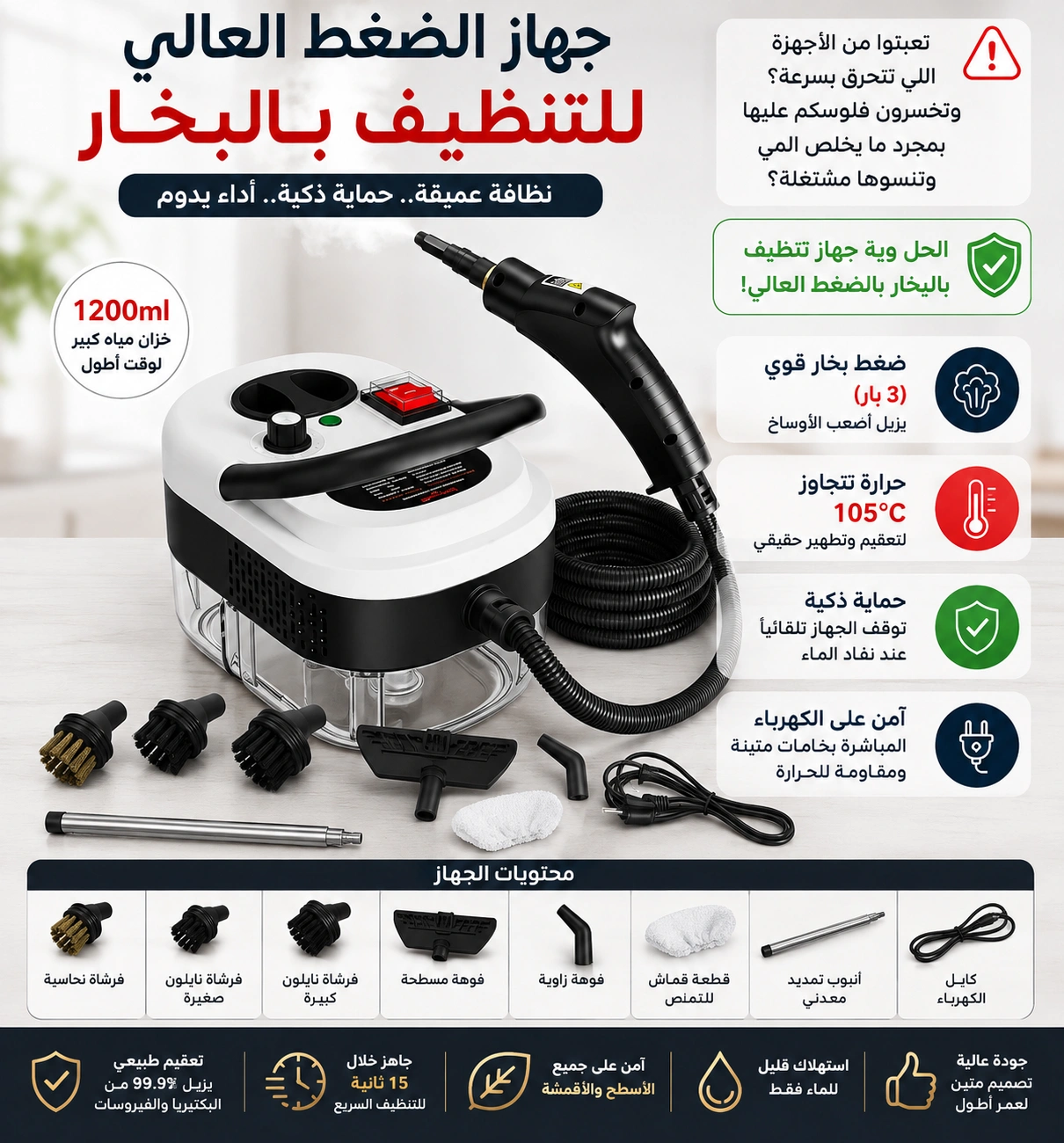 Steam Cleaner Details