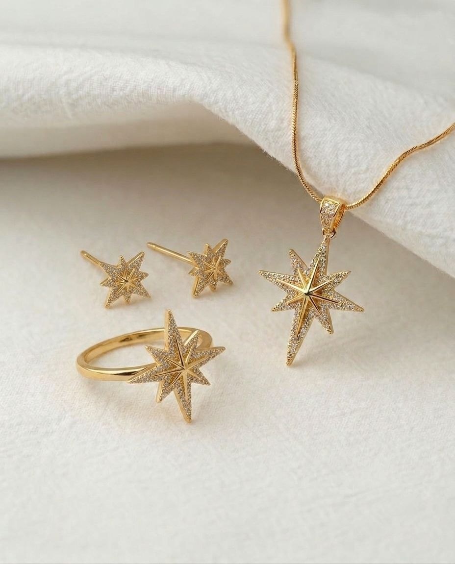 North Star Jewelry Set