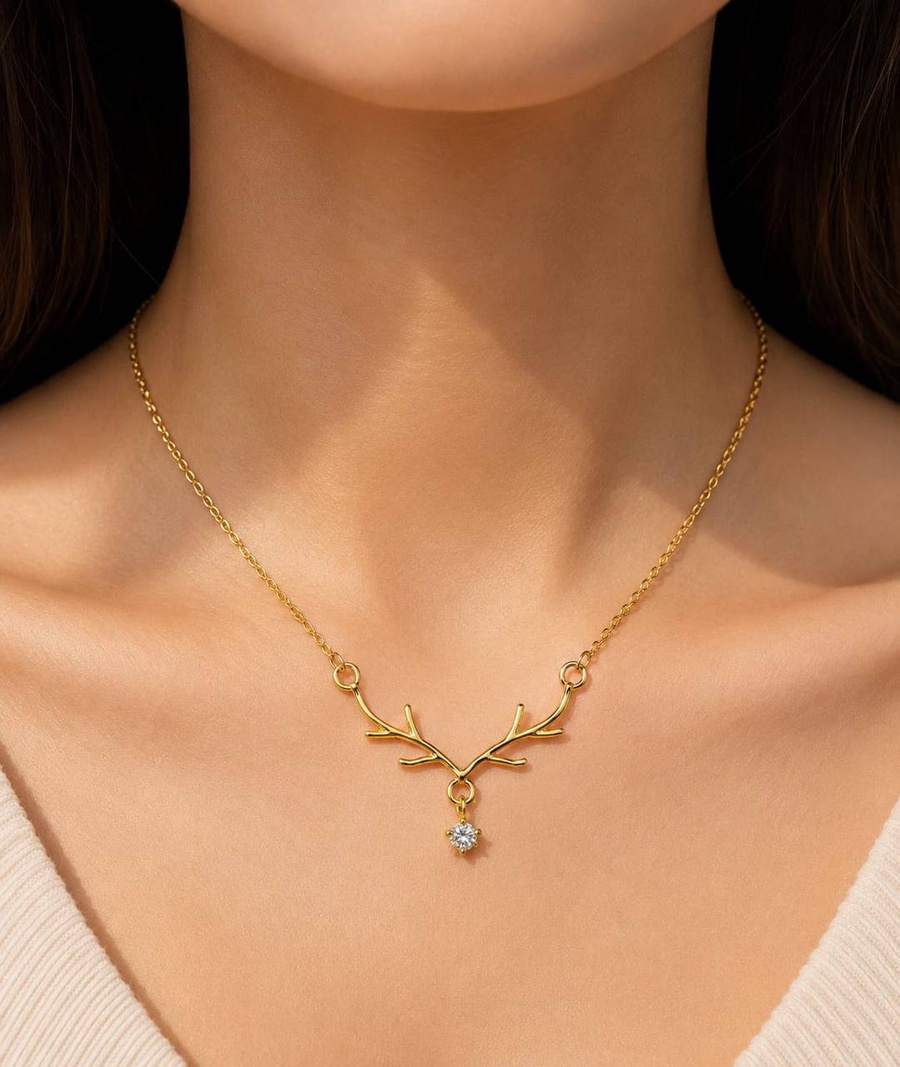 Deer Necklace