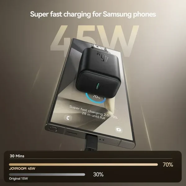 JOYROOM GAN SUPER FAST CHARGER USB-C (45W) JR-TCG13EU