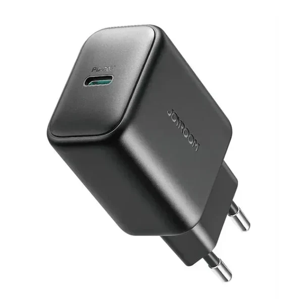 JOYROOM PD FAST CHARGER - With Data Cabel (1M) -Type C -To- Lightning (20W) JR-TCF20EU