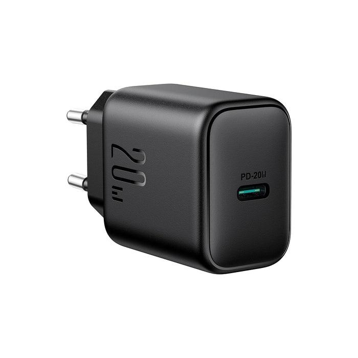 JOYROOM PD FAST CHARGER - With Data Cabel (1M) -Type C -To- Lightning (20W) JR-TCF20EU