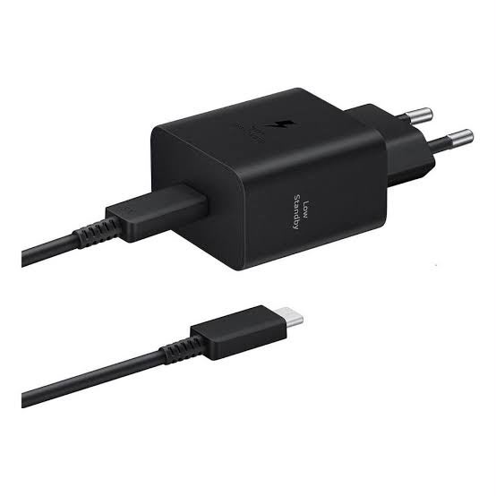 شاحن سامسونج 45 وات PD مع كابل USB-C to USB-C 5A