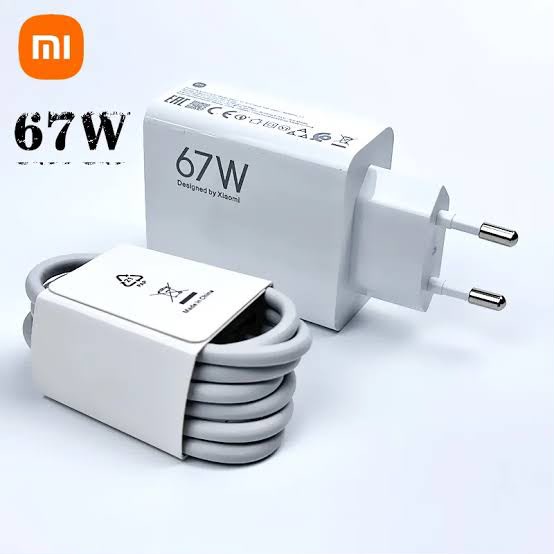 شاحن شاومي 67 وات سريع مع كابل USB-C