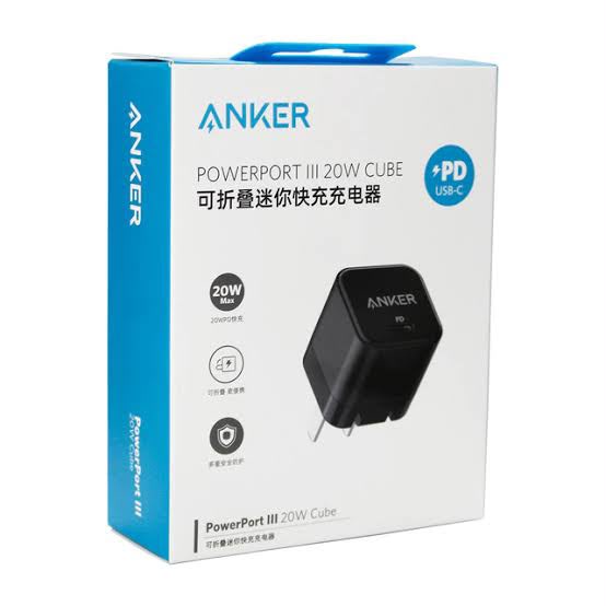 شاحن أنكر PowerPort III Cube بقدرة 20 وات PD USB-C