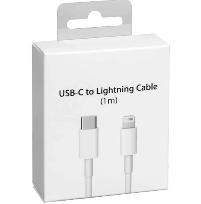 كابل أبل USB-C إلى Lightning بطول 1 متر