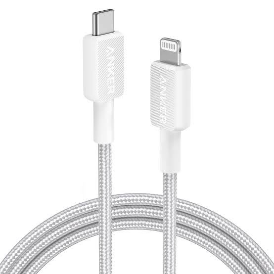كابل أنكر USB-C إلى Lightning فائق النعومة 0.9 متر