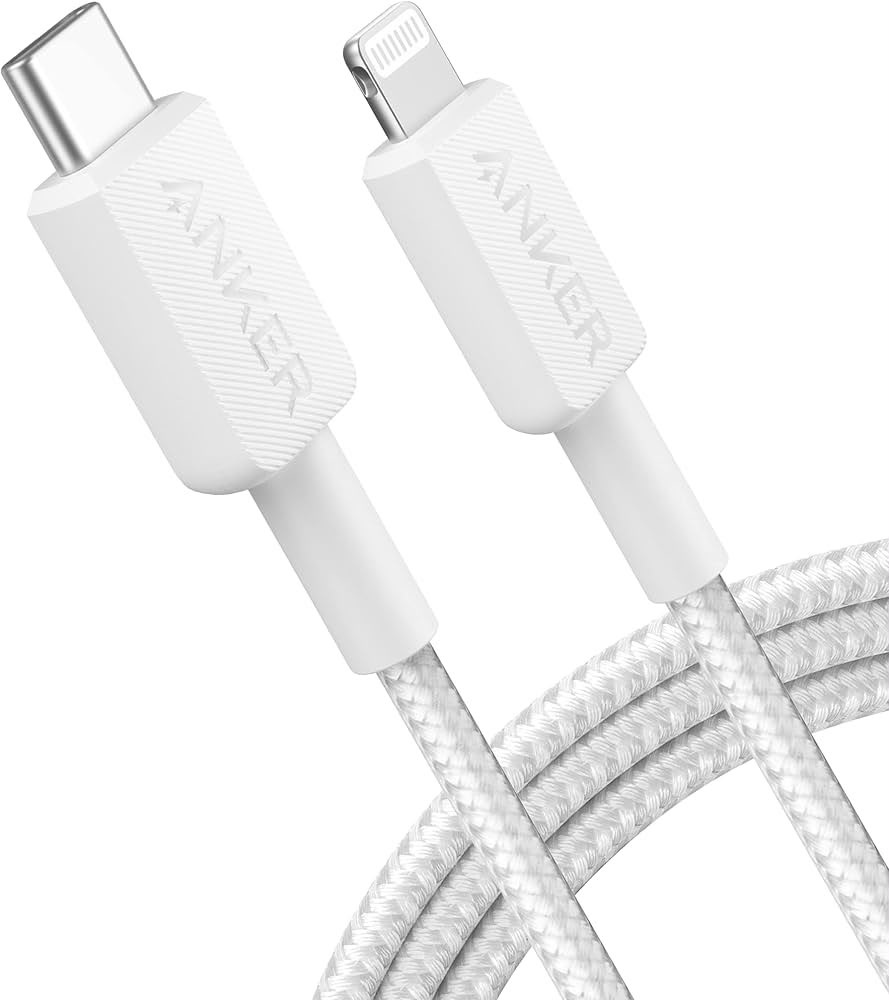 كابل أنكر USB-C إلى Lightning فائق النعومة 0.9 متر