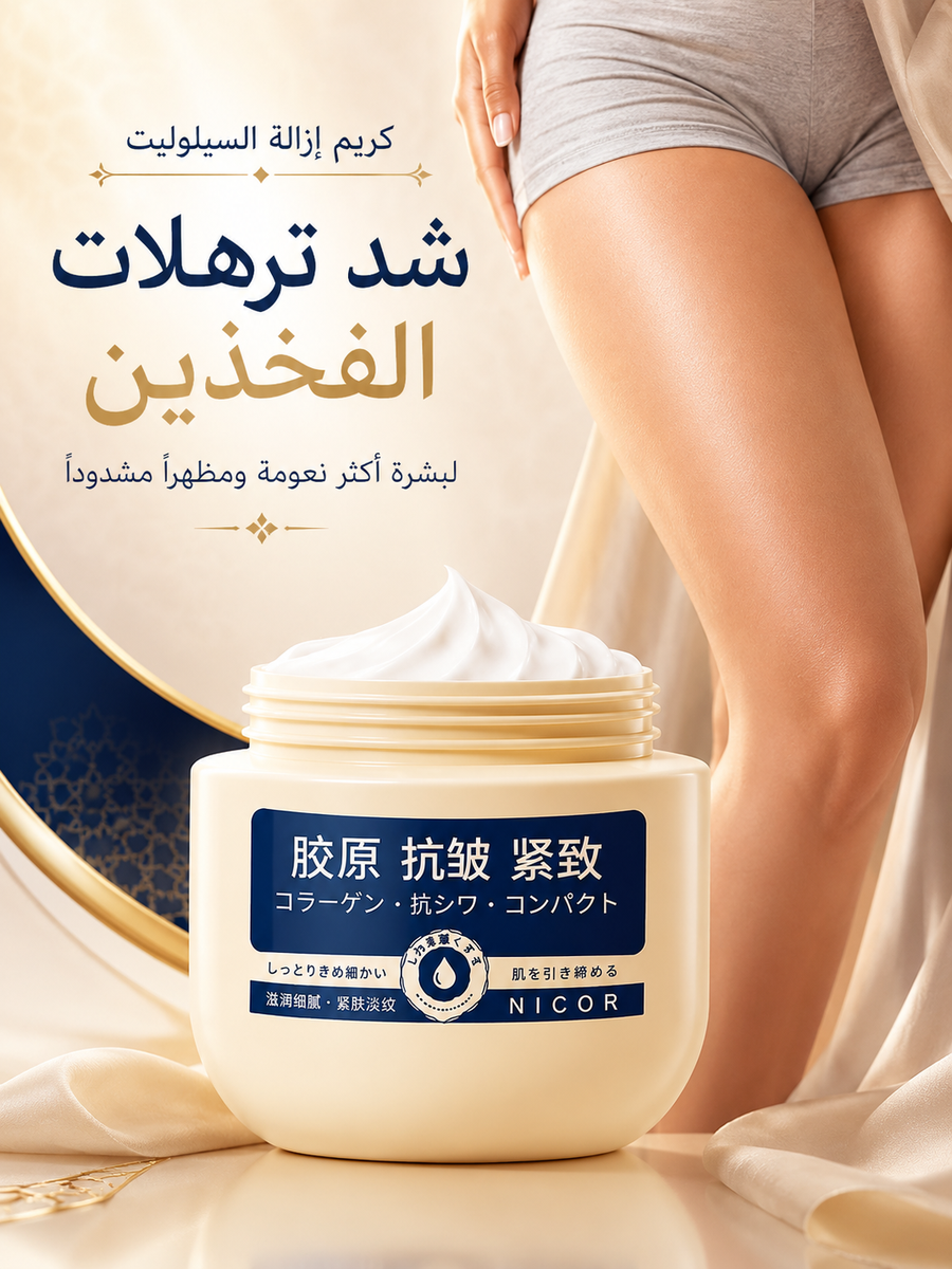 كريم إزالة السيلوليت وشد ترهلات الفخذين