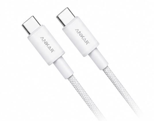 كابل Ankar PowerLine Select+ USB-C to USB-C 100W بطول 1 متر - كوبي