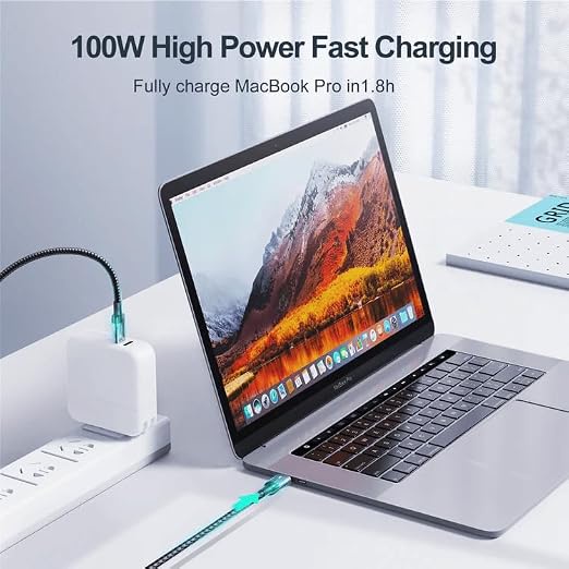     JOYROOM Fast Charging Data Cabel (1.2 M)-Type C-To-Type C(100W) S-A10