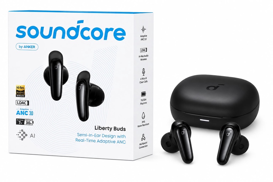 Soundcore Liberty Buds by Anker Adaptive ANC 3.0 LDAC