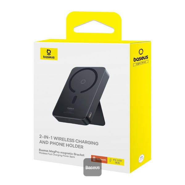 Baseus MagPro Magnetic Power Bank 5000mAh 20W with Phone Holder