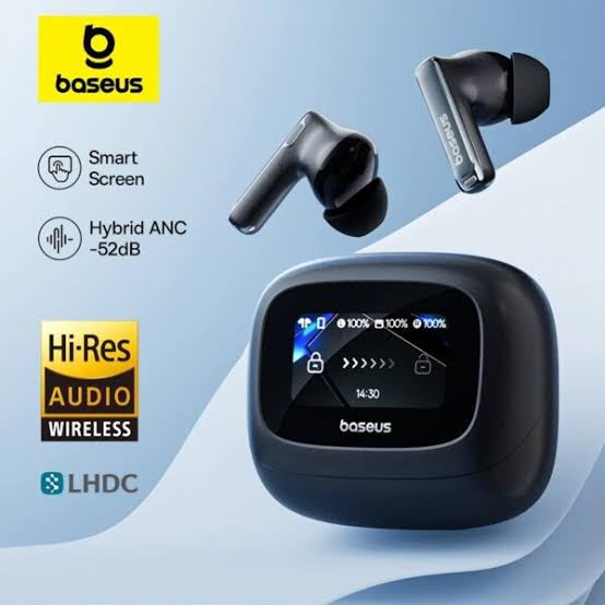 Baseus Bowie M2s Ultra True Wireless Earphones with Smart Touch Screen black or white