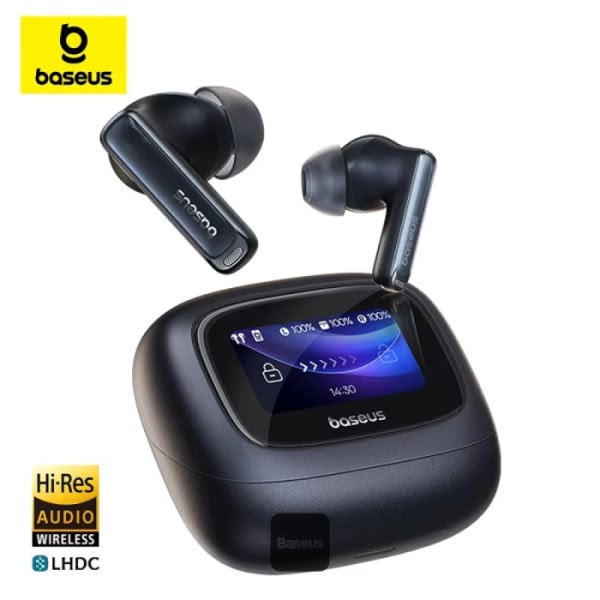 Baseus Bowie M2s Ultra True Wireless Earphones with Smart Touch Screen black or white