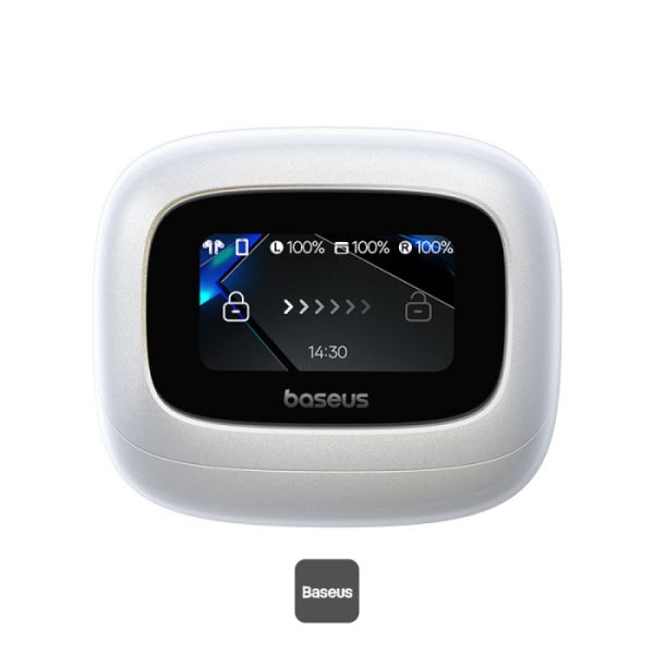 Baseus Bowie M2s Ultra True Wireless Earphones with Smart Touch Screen black or white