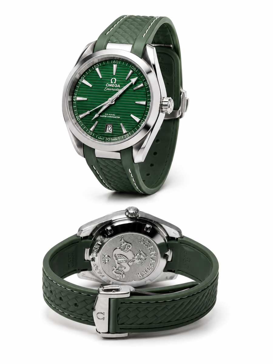 Omega Speed ​​Master Rubber green edition 