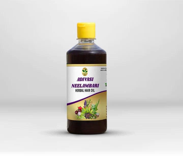 زيت Adivasi Neelambari العشبي لنمو الشعر وتقليل التساقط – Adivasi Herbal Hair Oil