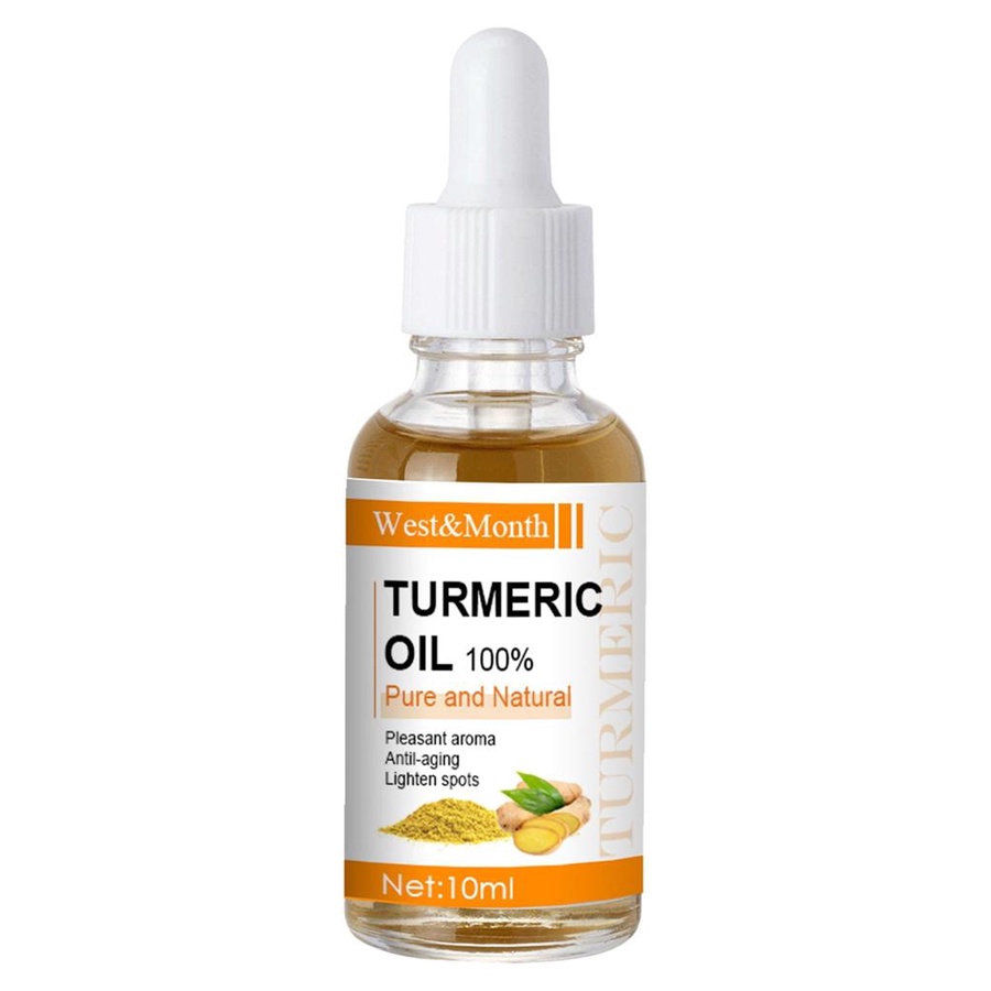 زيت الكركم للوجه 10 مل للعناية بالبشرة – Turmeric Oil 100% Pure and Natural