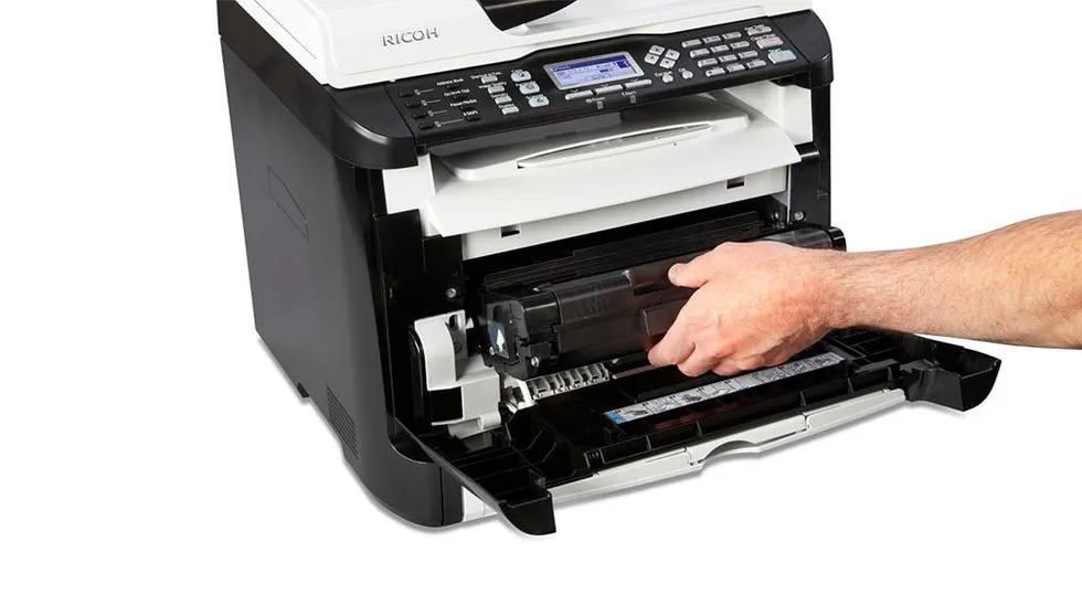 الطابعة المتكاملة RICOH SP 311SFN – طباعة وتصوير وسكانر وفاكس – Network – Duplex ابيض واسود