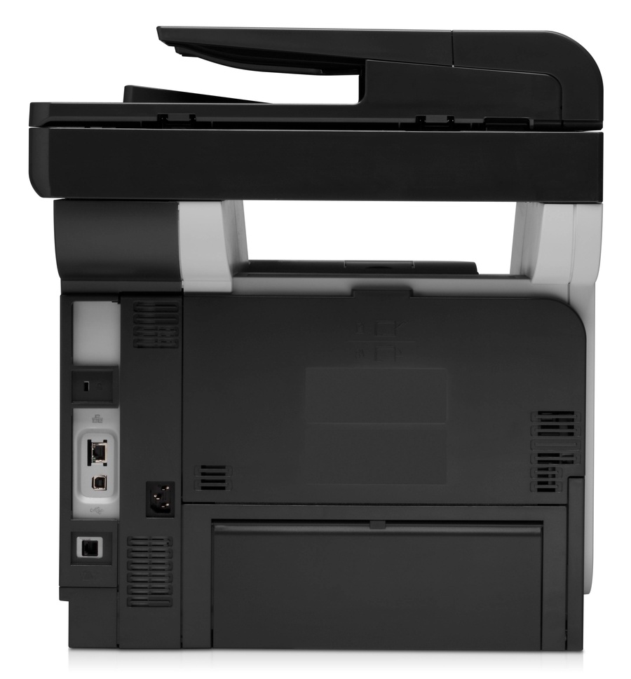 HP LaserJet Enterprise MFP M521 – طباعة وتصوير وسكانر وفيدر – طباعة على الوجهين – ليزر أبيض وأسود