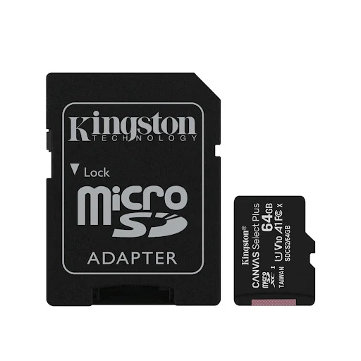 بطاقة ذاكرة كينجستون 64 جيجابايت- KingStone Memory Card 64GB (ضمان 12 شهر)