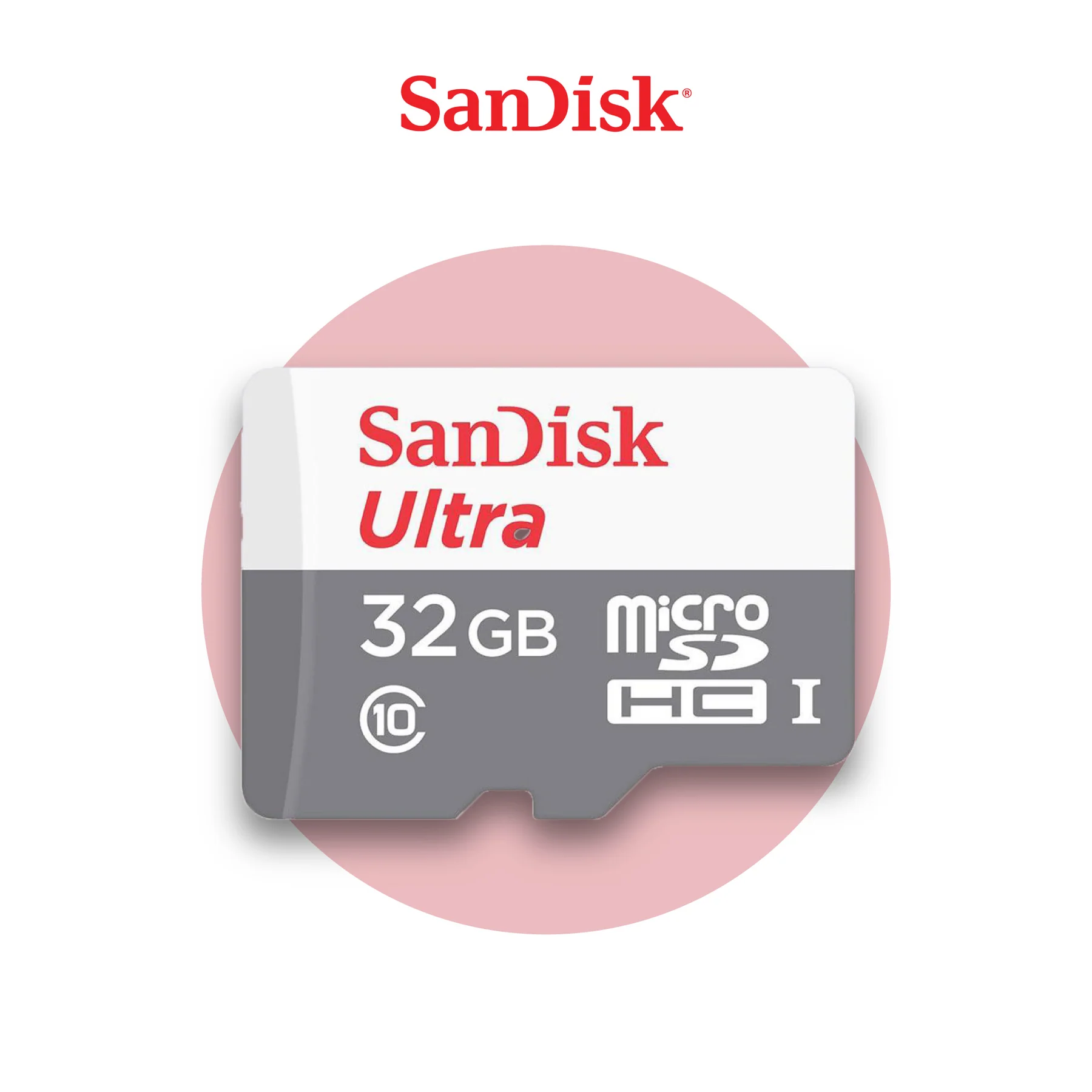 بطاقة ذاكرة سانديسك ألترا سعة 32 جيجابايت- SanDisk Ultra MEMORY CARD 32GB (ضمان 12 شهر)