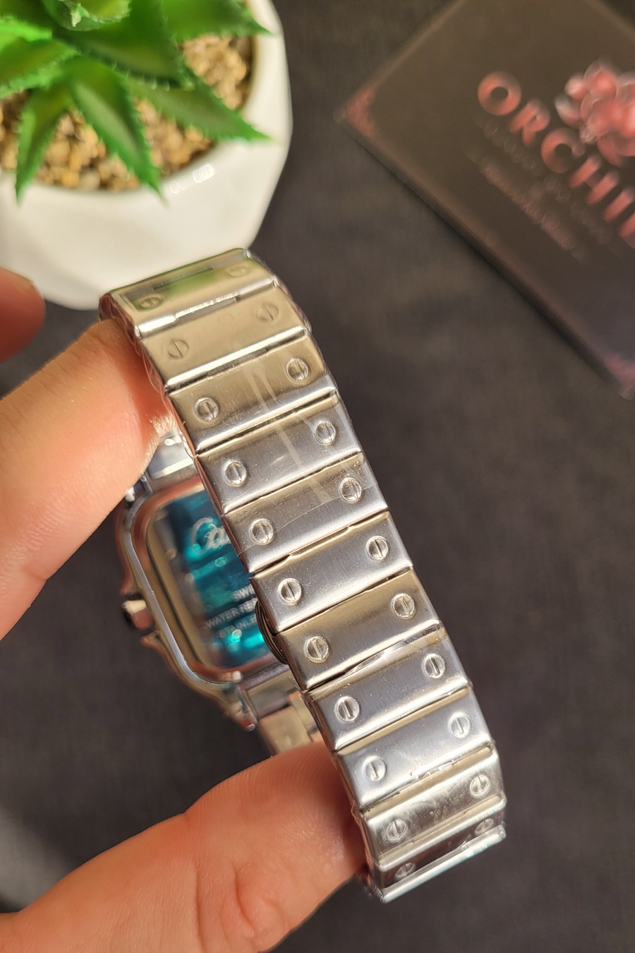 Cartier Santos black
