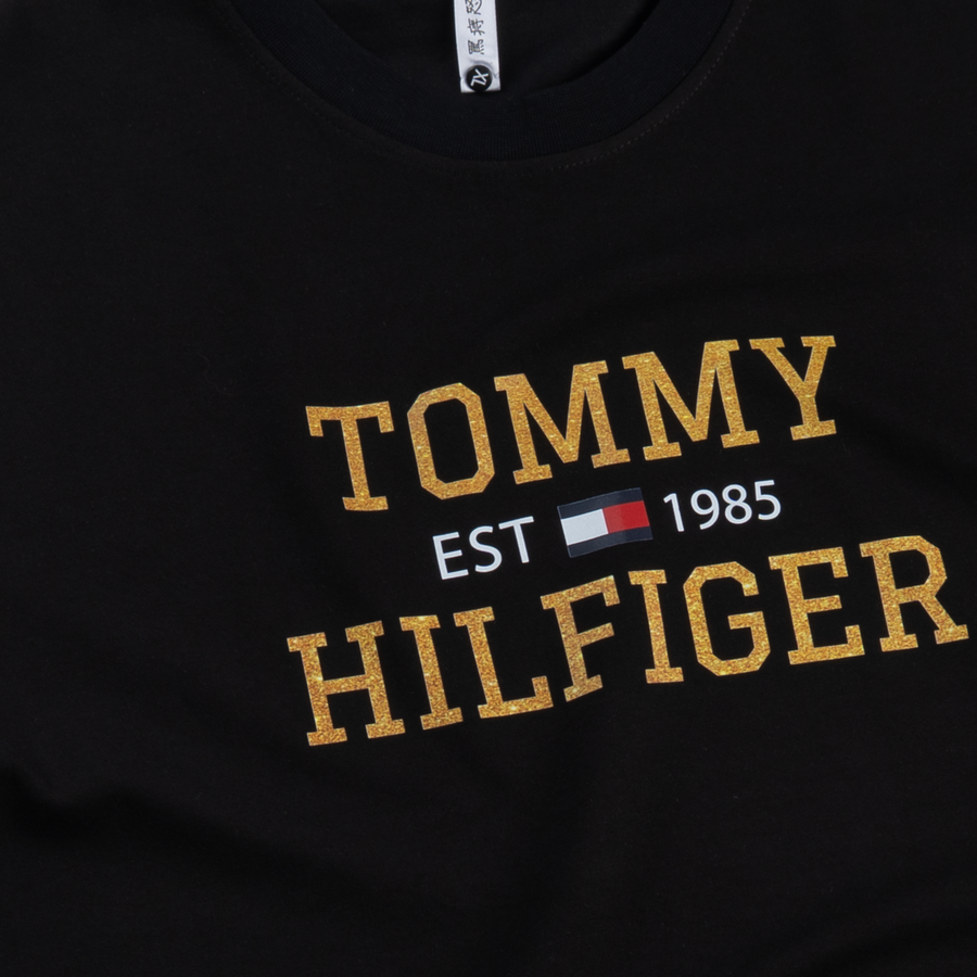 تيشرت TOMMY NP20 انترلوك قطن أوفر سايز | Unisex