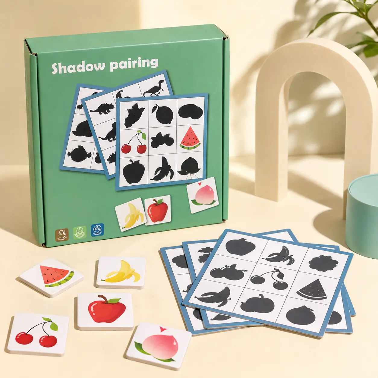 تحدي الشيئ وظله | Shadow Pairing Matching Game