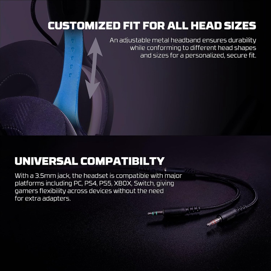 FANTECH MH92 CARBON Multi-Platform Gaming Headset