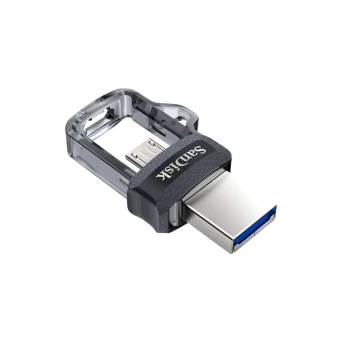 فلاشة سانديسك مزدوجة المنفذ مايكرو 128 جيجابايت - SanDisk dual drive MICRO 128GB