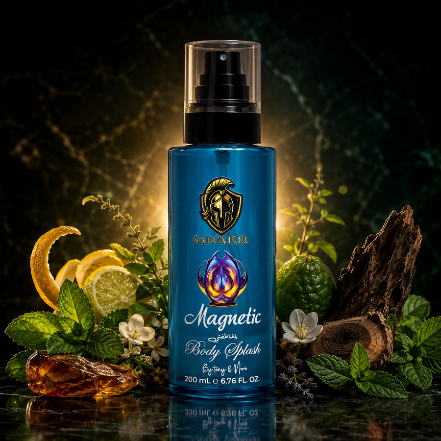 Magnetic Body Splash for Men 200ML – بادي سبلاش رجالي برائحة منعشة وجذابة