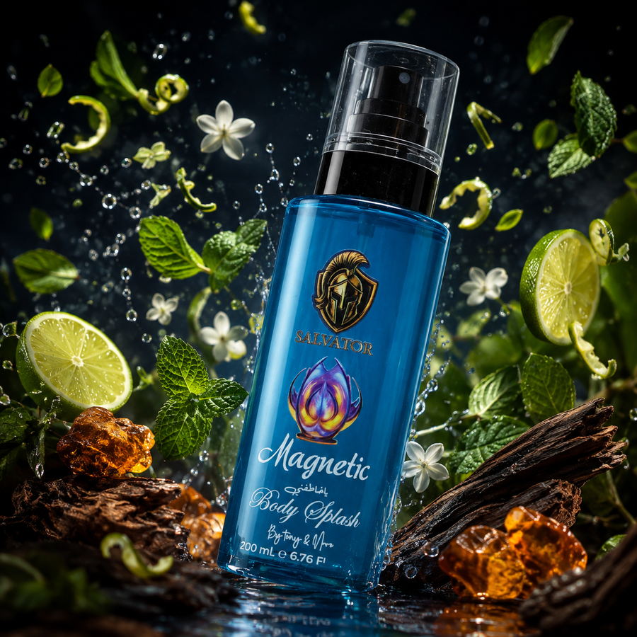 Magnetic Body Splash for Men 200ML – بادي سبلاش رجالي برائحة منعشة وجذابة