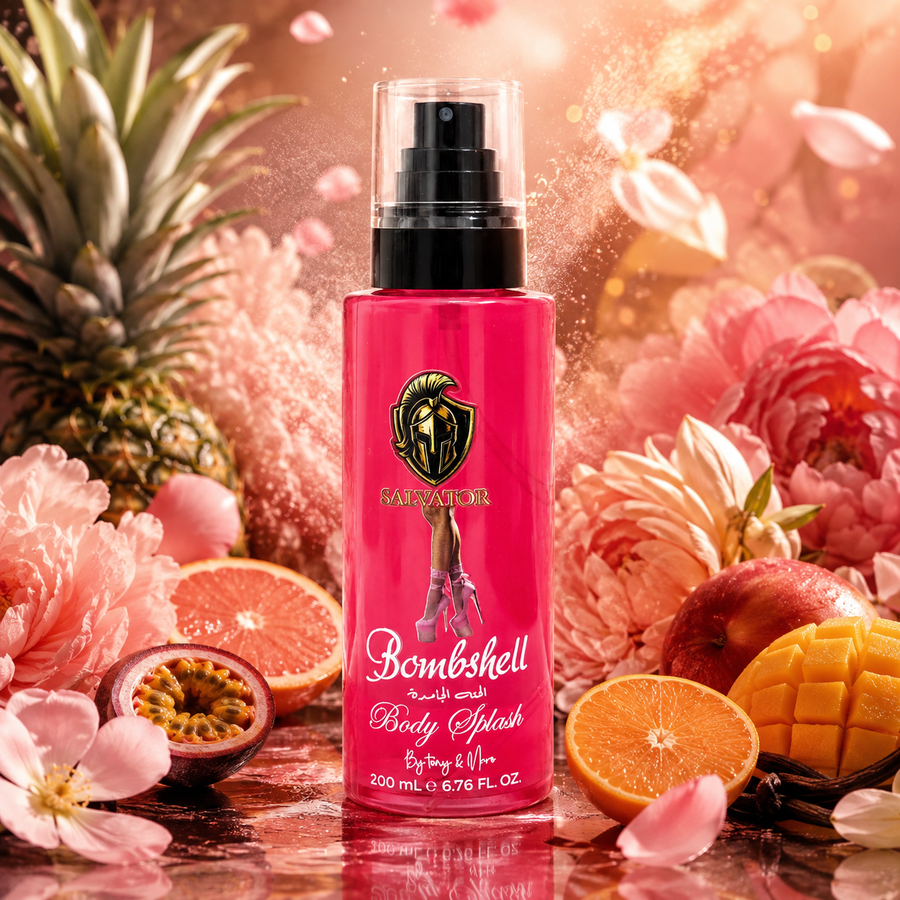 Bombshell Body Splash for Women 200ML – بادي سبلاش نسائي برائحة أنثوية جذابة وساحرة