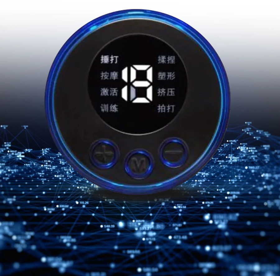 جهاز تدليك EMS كهربائي متعدد الوظائف بشاشة LCD – LCD Display Electric EMS Massager