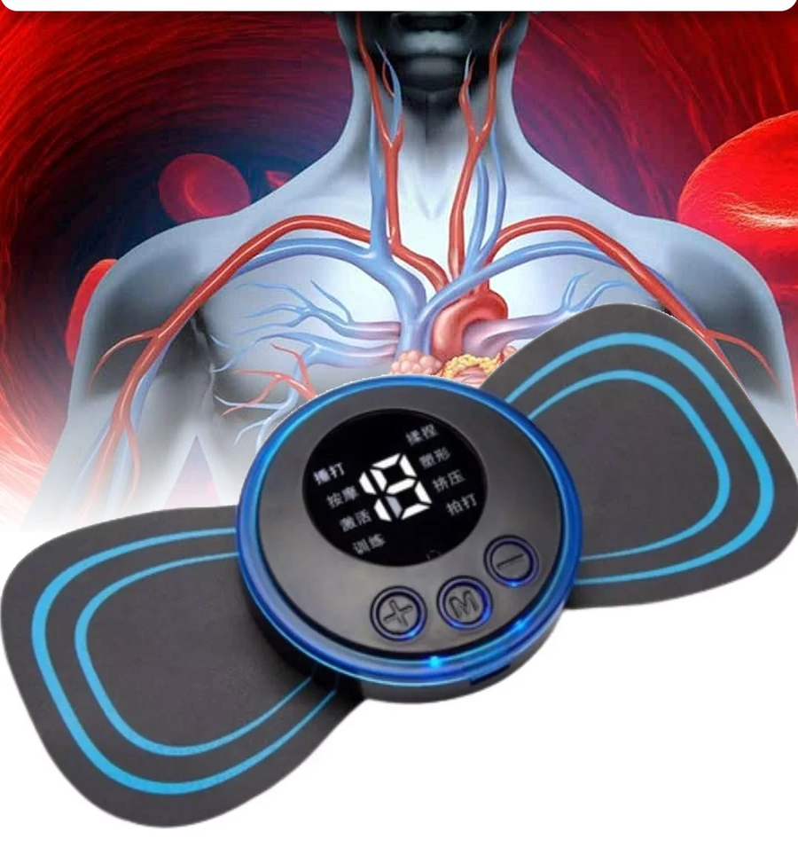 جهاز تدليك EMS كهربائي متعدد الوظائف بشاشة LCD – LCD Display Electric EMS Massager