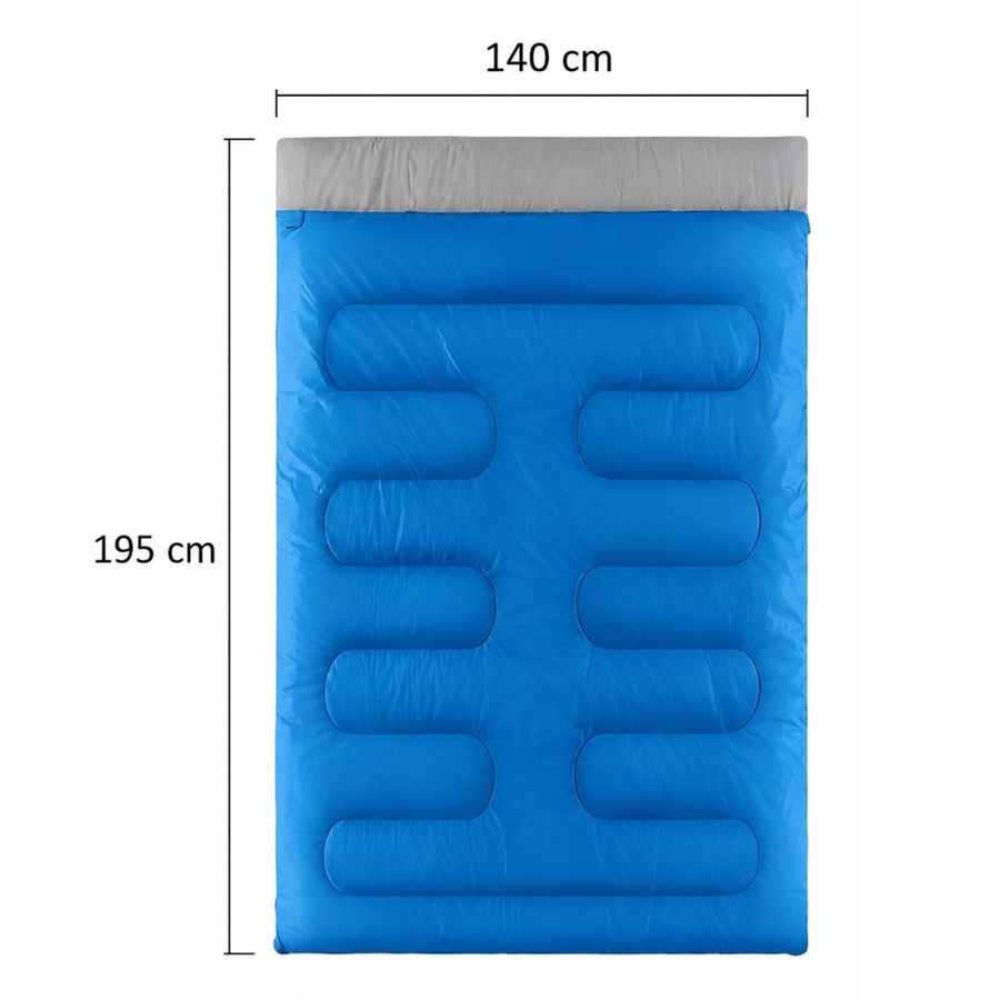 Double Sleeping Bag for 2 Persons – Camping & Outdoor كيس نوم مزدوج لشخصين – للتخييم والرحلات